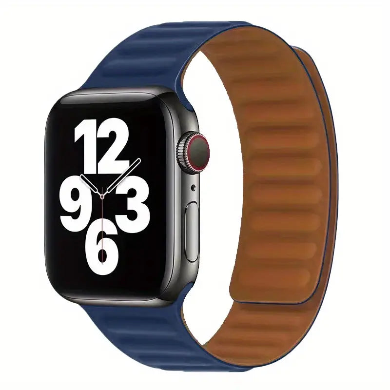 For Apple Watch Silicone Magnetic Bands great