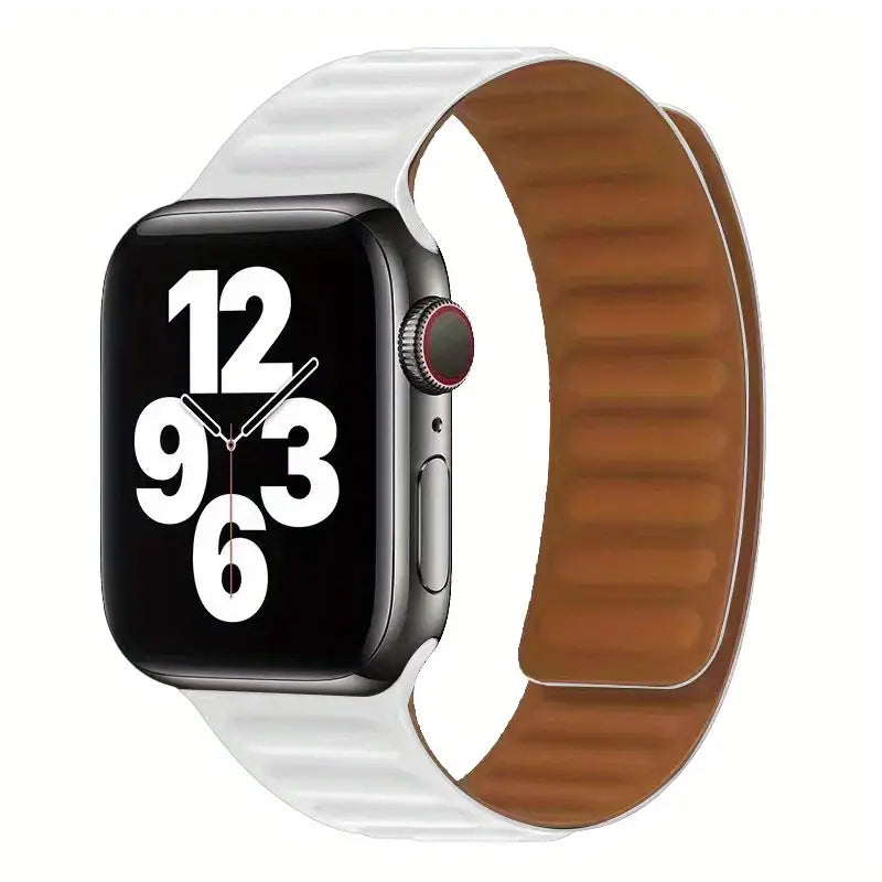 For Apple Watch Silicone Magnetic Bands great